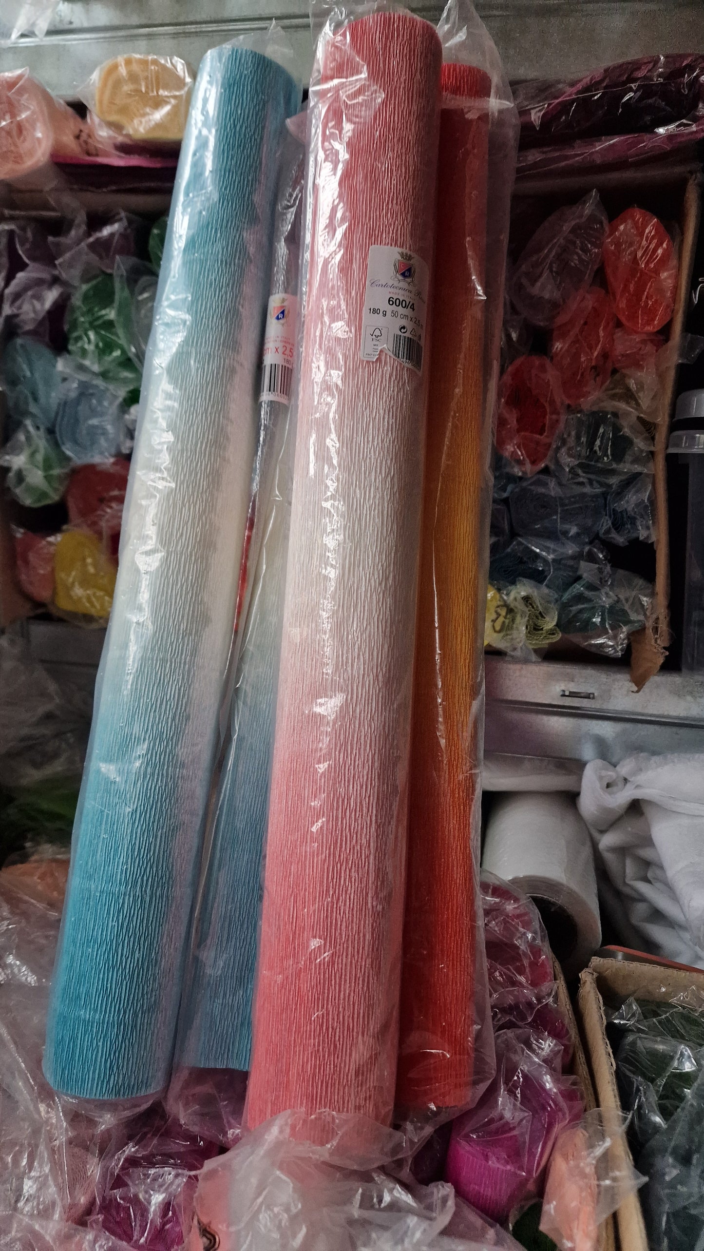 Italian crepe paper (180g) Ombre